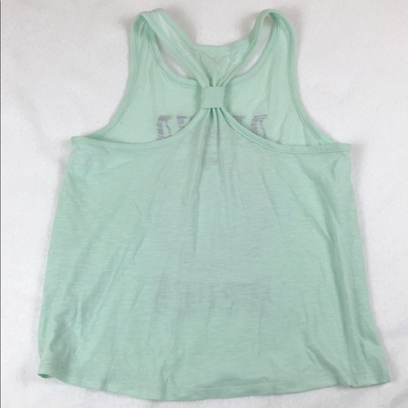 SO Mint Green Aloha Waves Tank Top (K1) - Picture 4 of 4